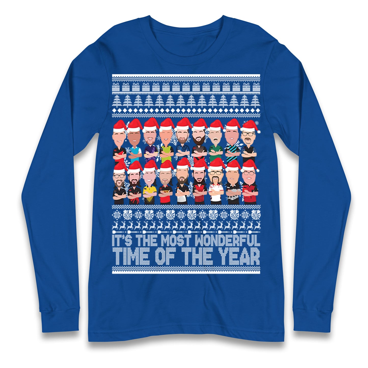 Darts Christmas Longsleeve T Shirt