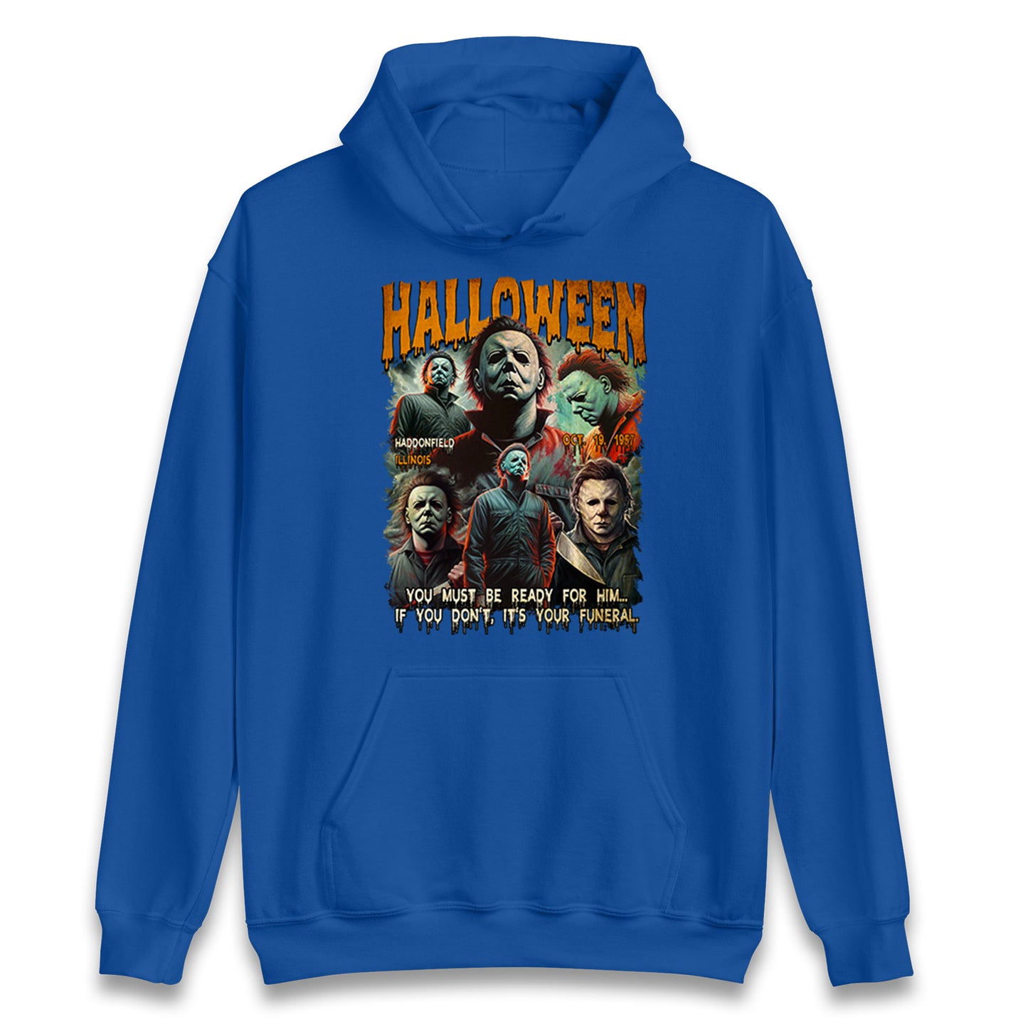 Michael Myers Scary Halloween Bootleg Unisex Hoodie