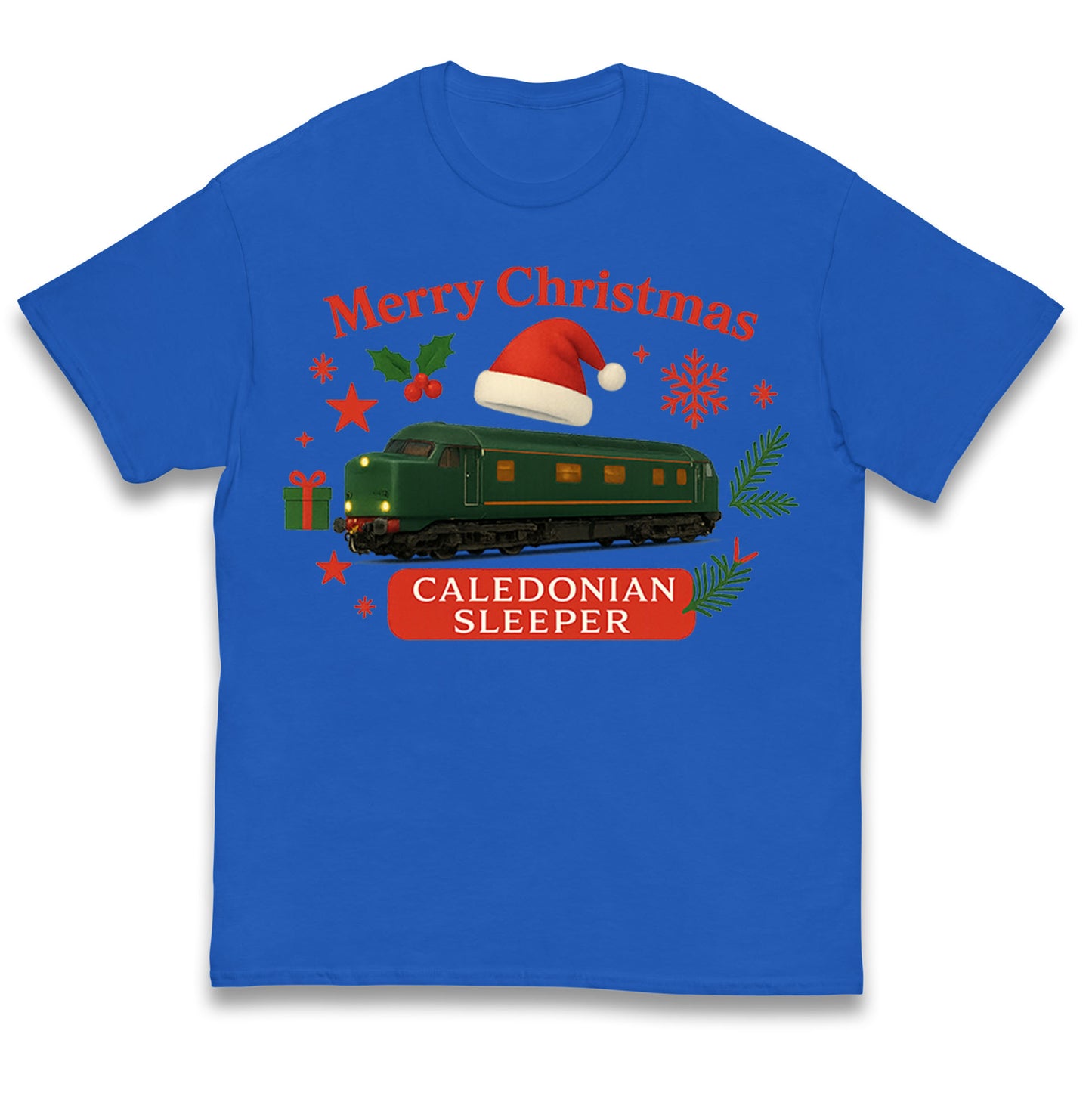 Caladonian Sleeper Christmas Kids T Shirt