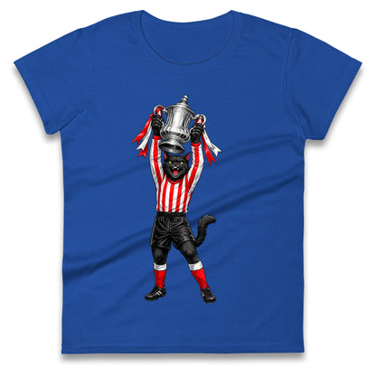 Sunderland FA Cup Winners 1972-1973 Ladies T Shirt