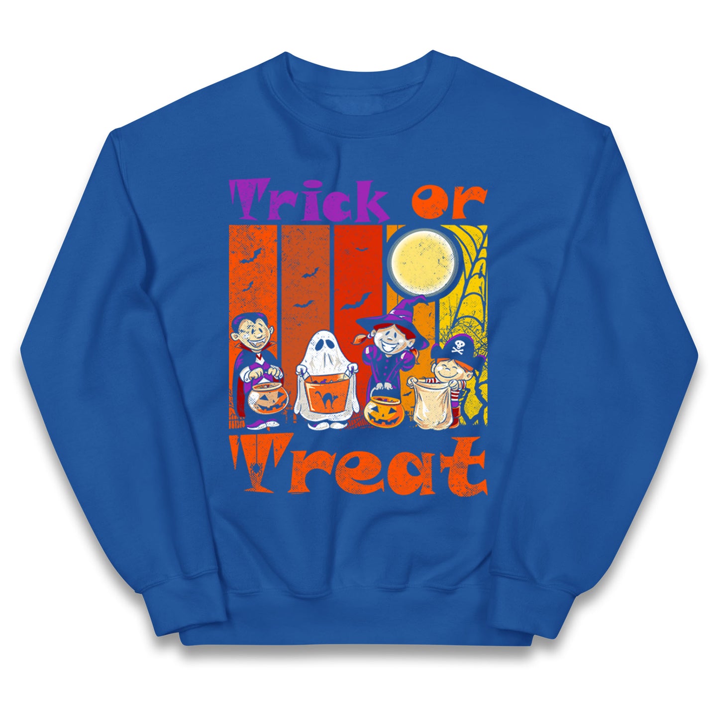 Scary Vampire Trick Or Treat Halloween Jumper
