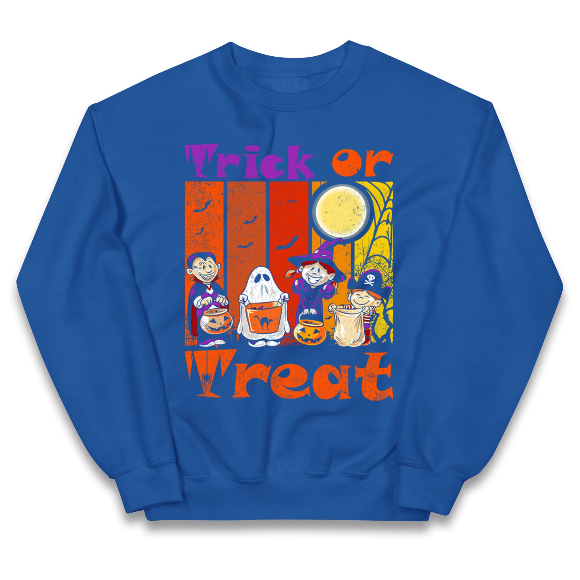 Scary Vampire Trick Or Treat Halloween Jumper

