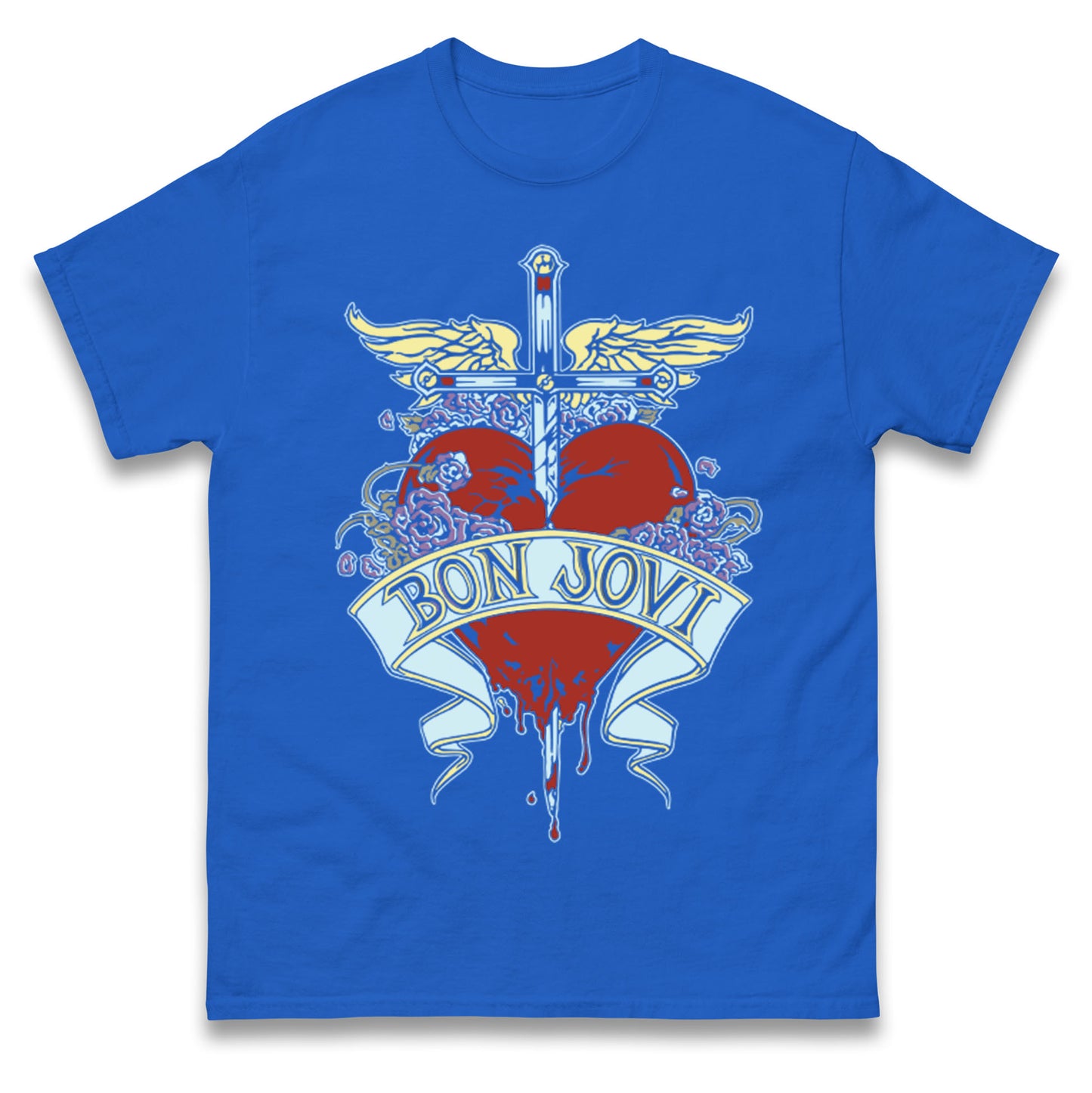 Bon Jovi Rock Band T Shirt