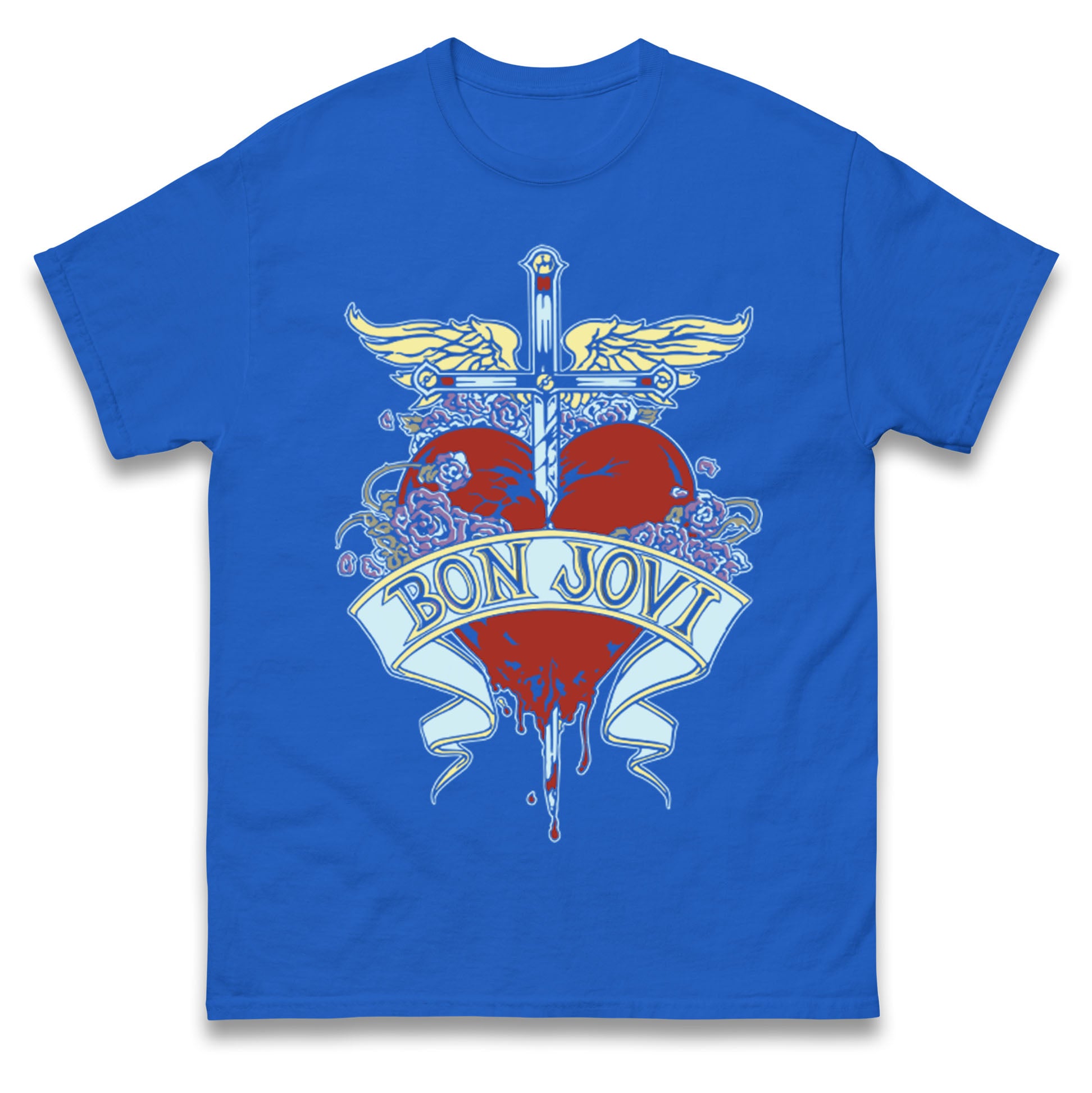 Bon Jovi Rock Band T Shirt