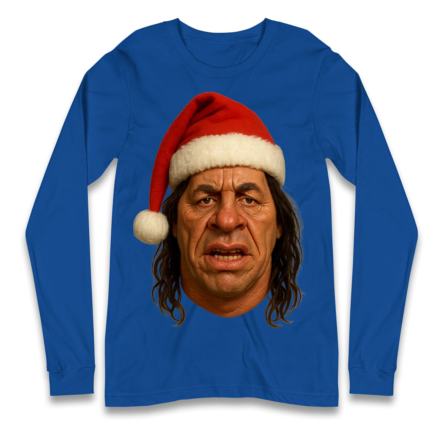 Bret Hart Christmas Longsleeve T Shirt