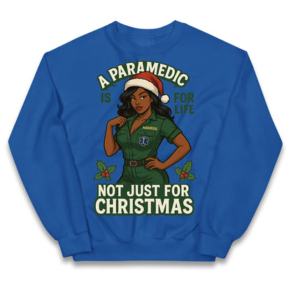 Paramedic Christmas Kids Jumper