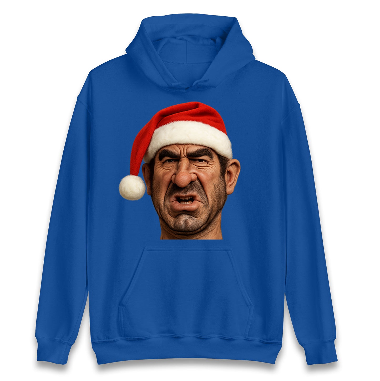 Eric Cantona Xmas Hoodie