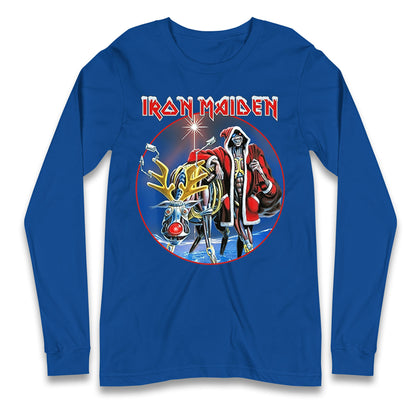 Iron Maiden Christmas Longsleeve T Shirt 