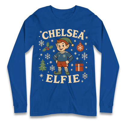 Chelsea FC Christmas Longsleeve T Shirt