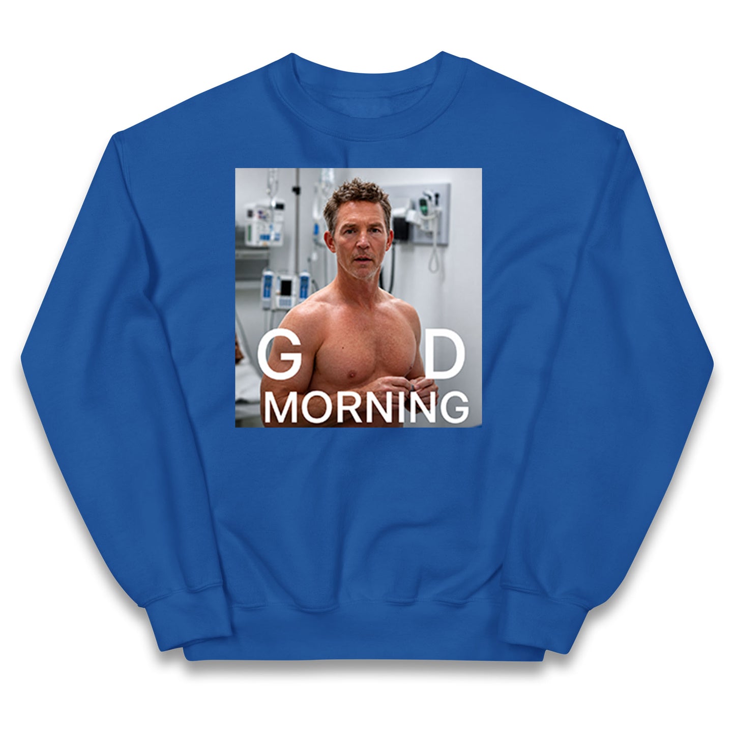 Dr Jack Abbot Shirtless Good Morning Kids Jumper