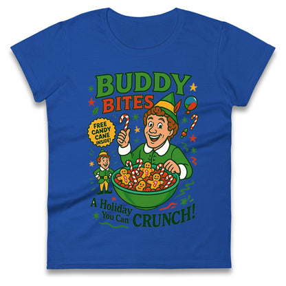 Elf Christmas Ladies T Shirt