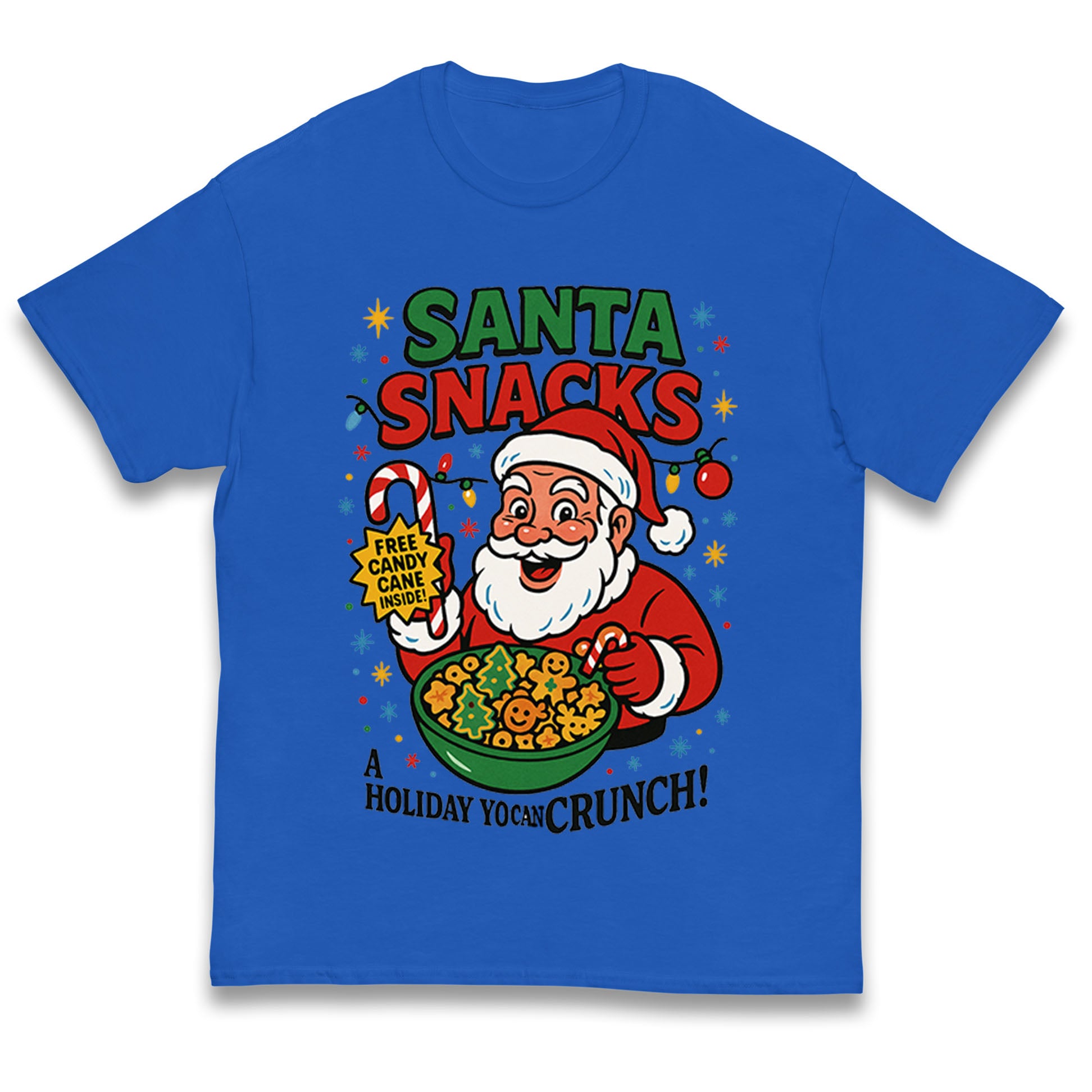 Santa Crunch Kids T Shirt