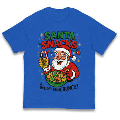 Santa Crunch Kids T Shirt