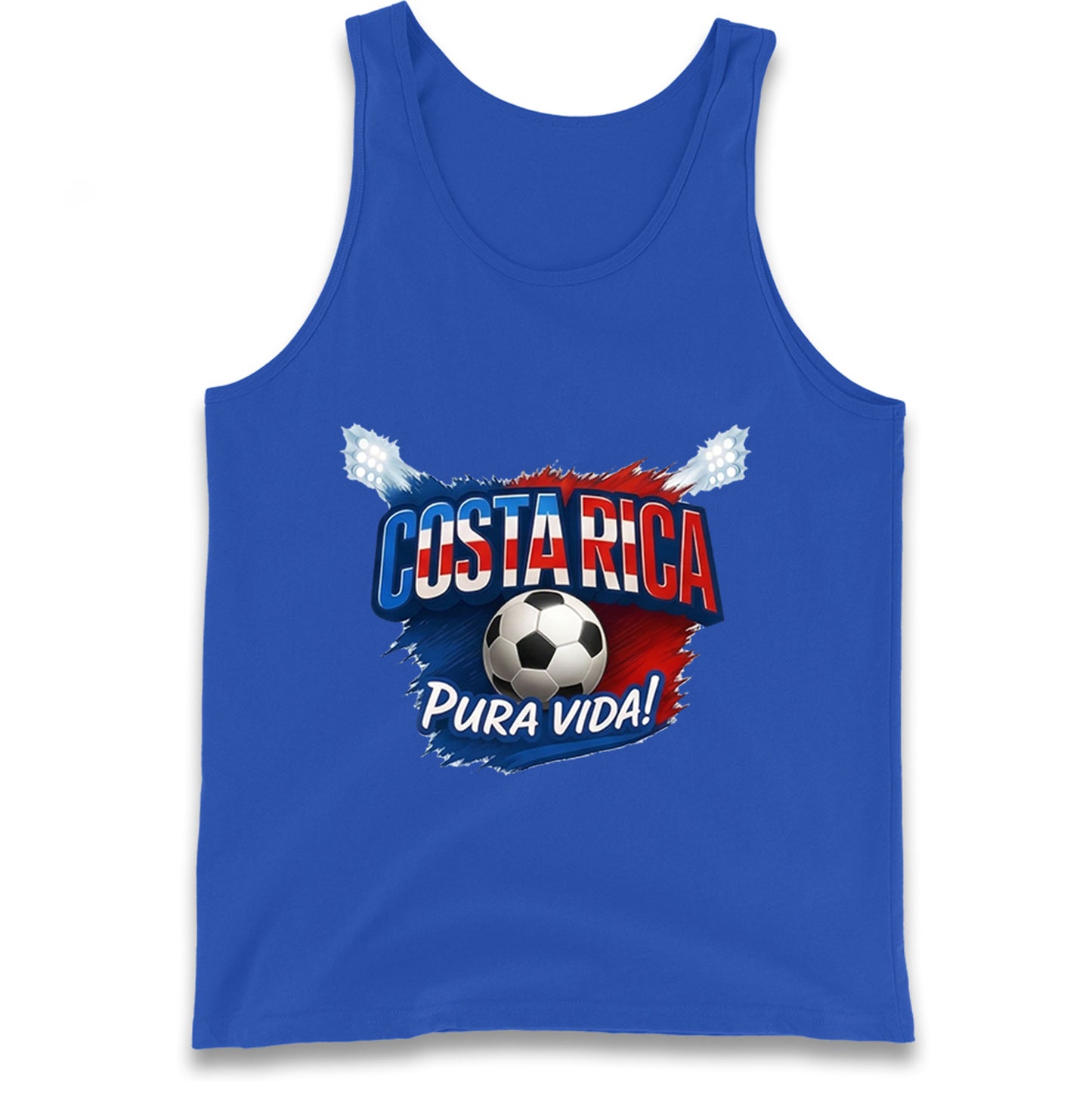 Costa Rica Retro World Cup Tank Top
