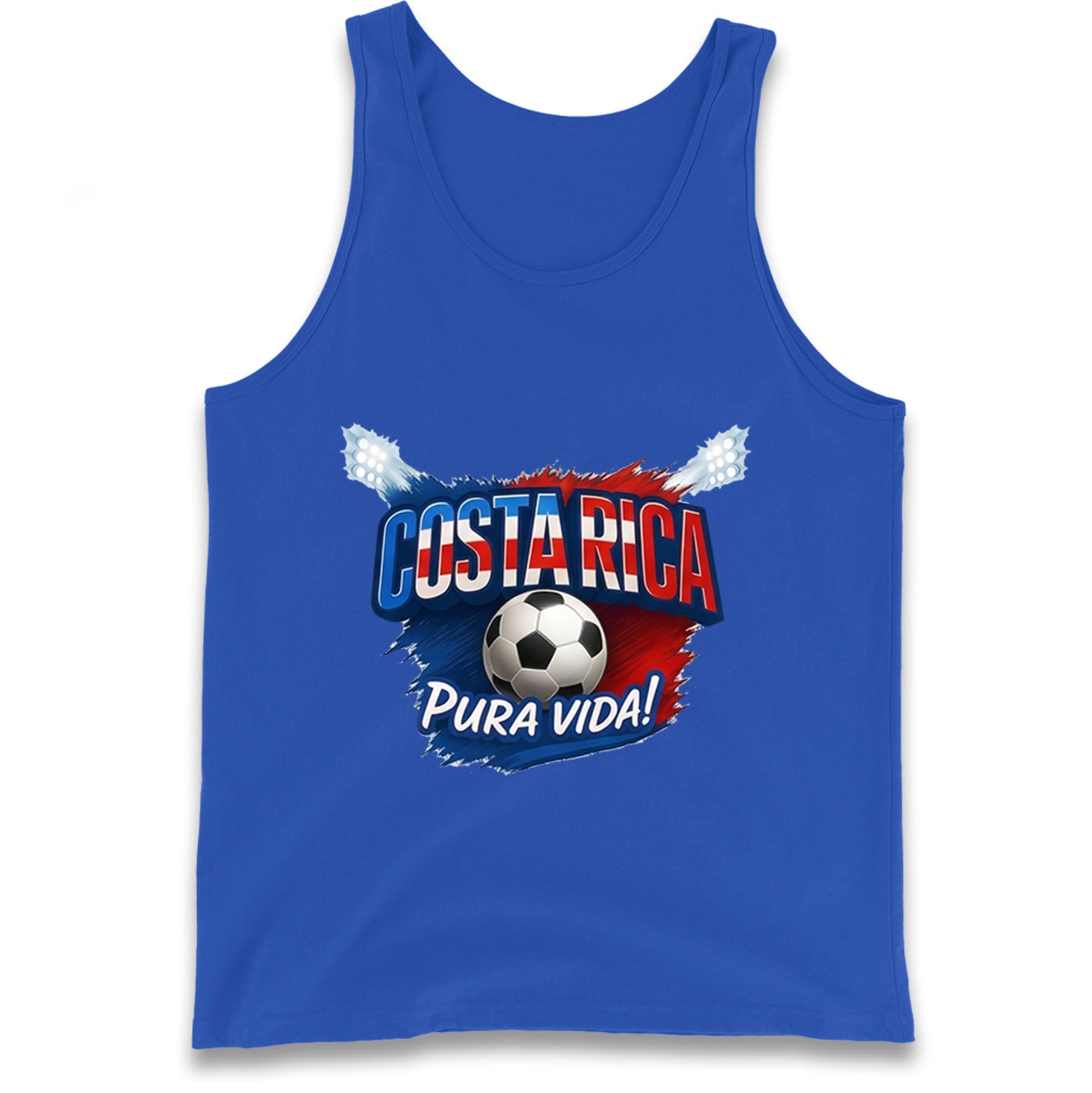 Costa Rica Retro World Cup Tank Top