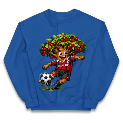 Retro AFC Bournemouth Football Kids Jumper