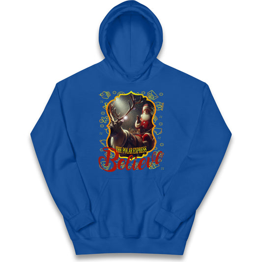 polar express christmas hoodie