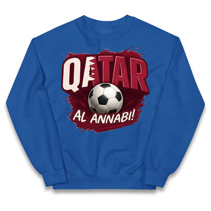 Qatar Retro World Cup Kids Jumper
