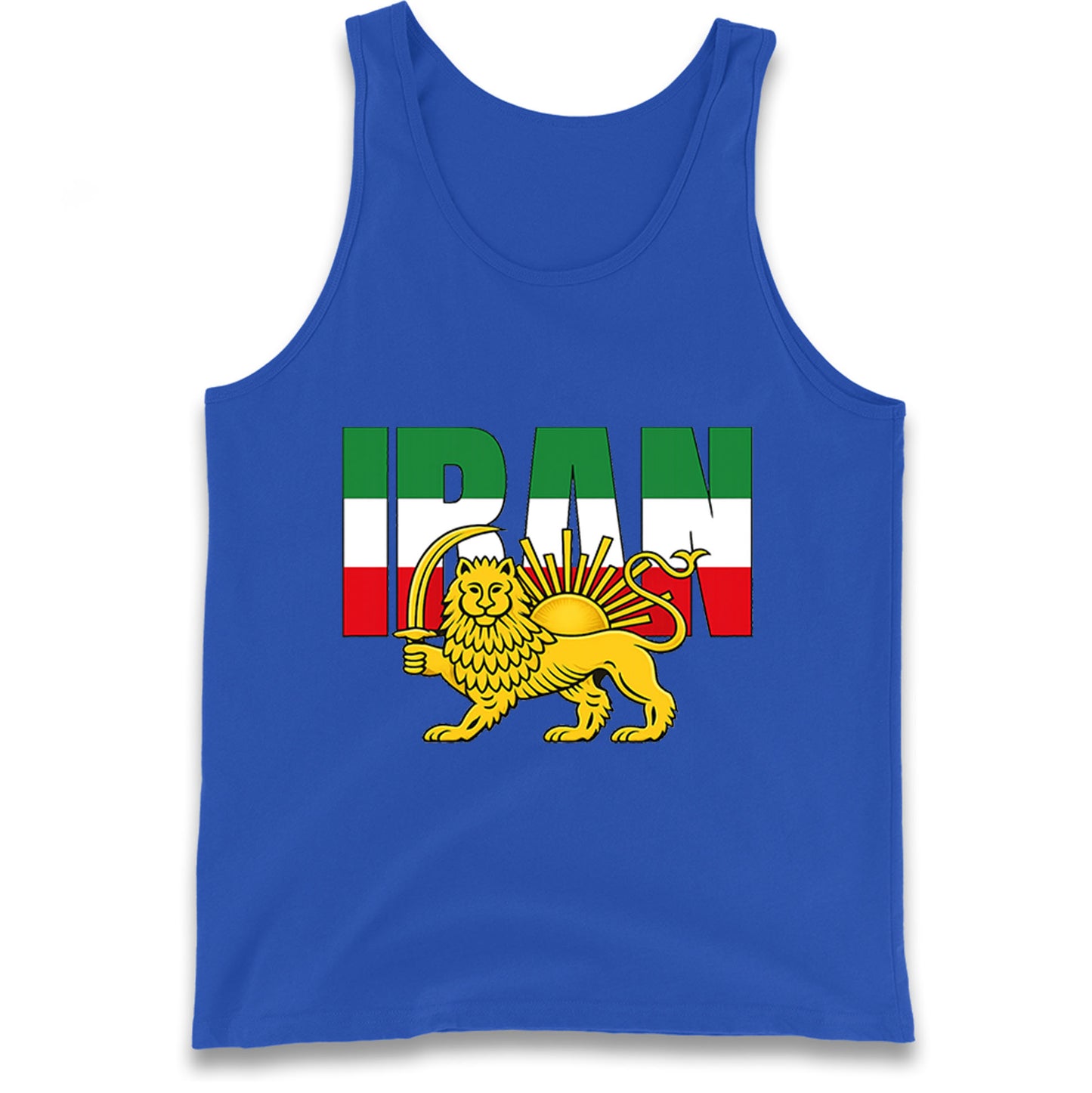 Iran Flag Tank Top