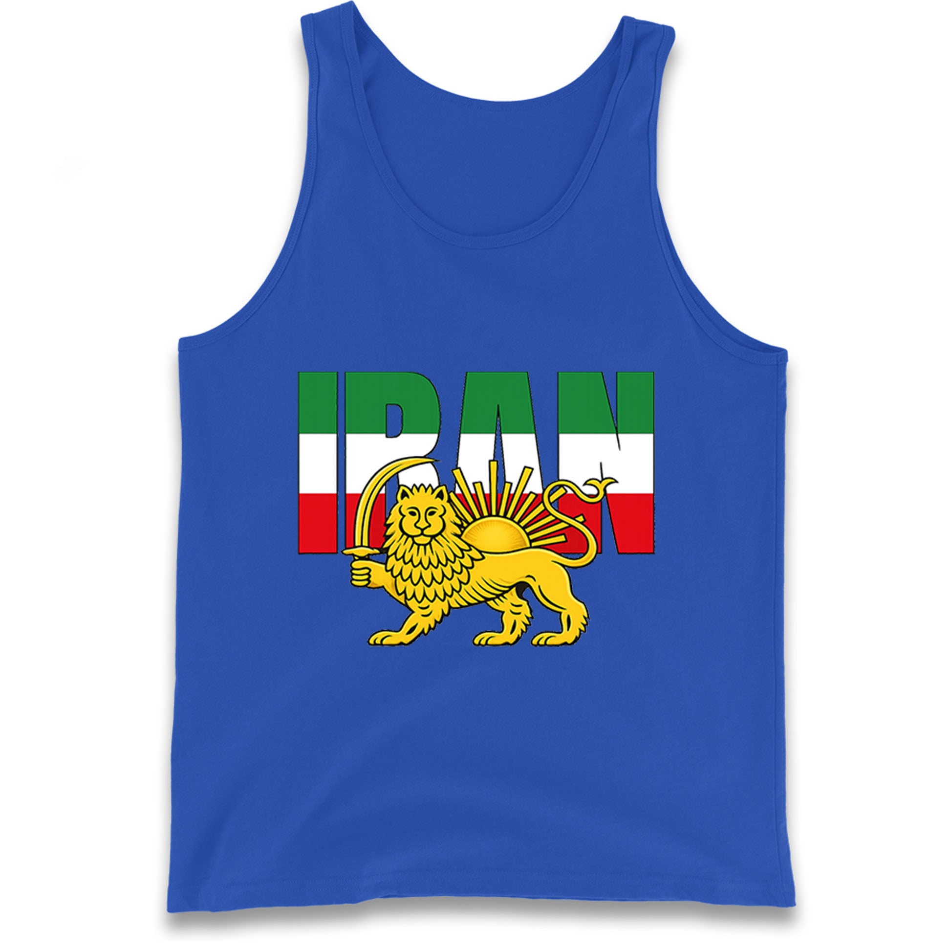 Iran Flag Tank Top