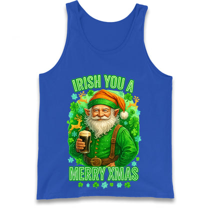 Irish Christmas Tank Top