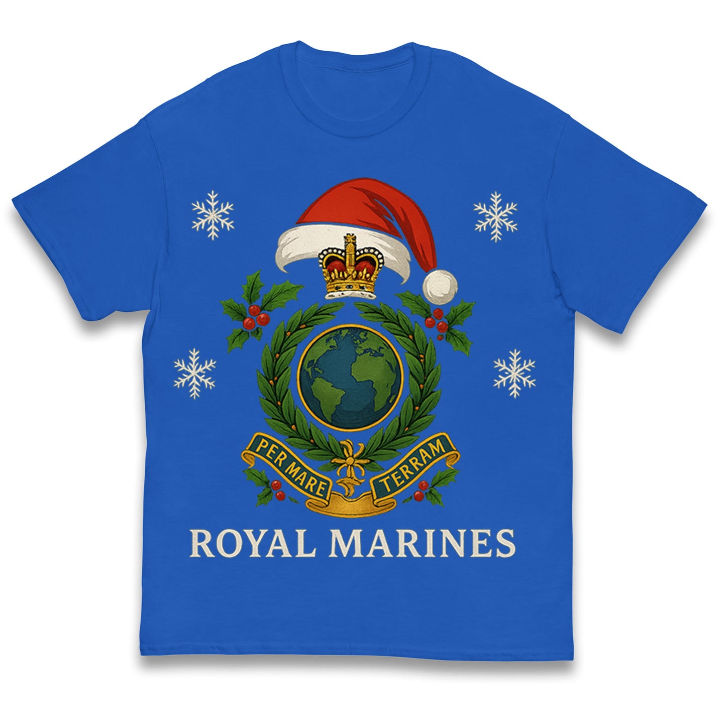 Royal Marines Christmas Kids T Shirt