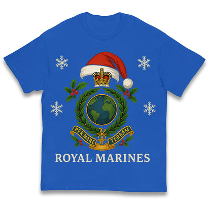 Royal Marines Christmas Kids T Shirt