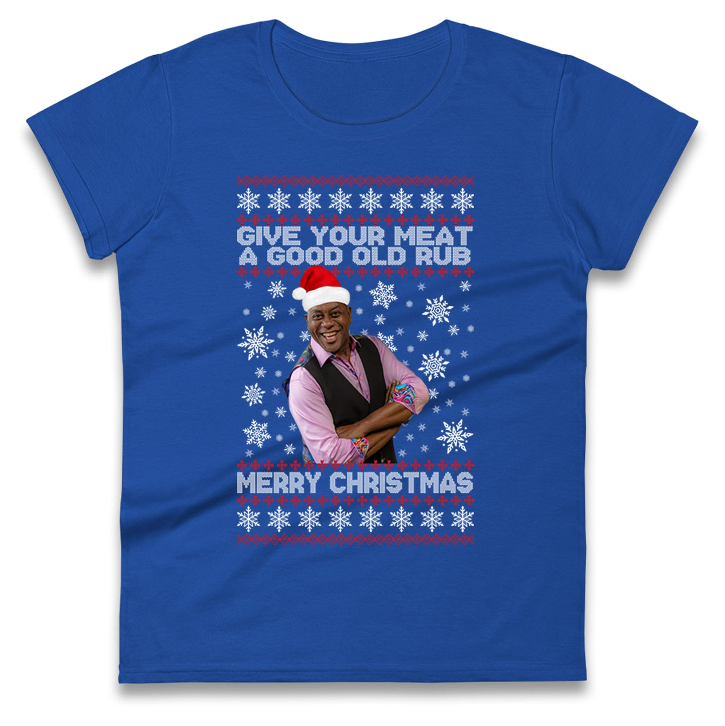 Ainsley Harriot Christmas Ladies T Shirt