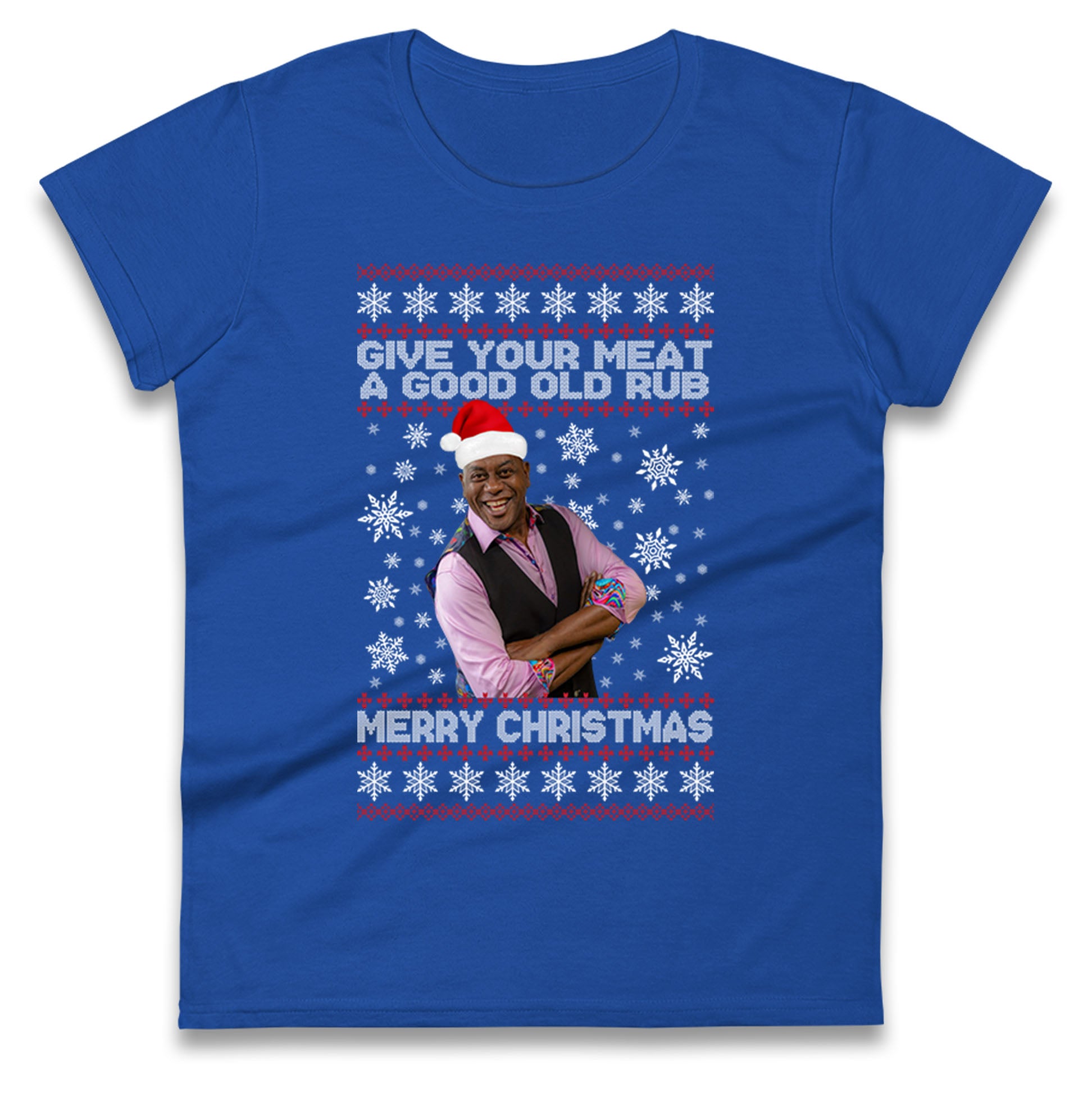 Ainsley Harriot Christmas Ladies T Shirt