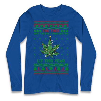 Cannabis Christmas Longsleeve T Shirt 