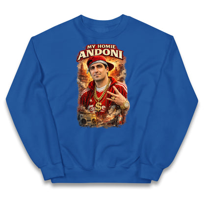 My Homie Andoni Iraola Liverpool Football Kids Jumper