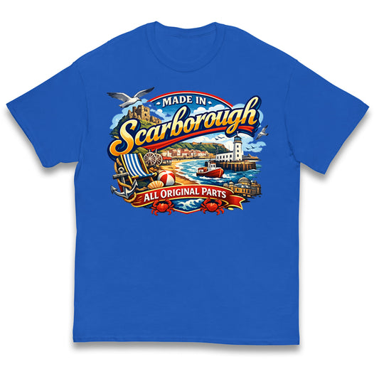 Made In Scarborough All Original Parts Kids T Shirt