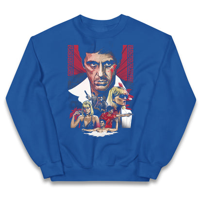 Tony Montana Scarface Kids Jumper