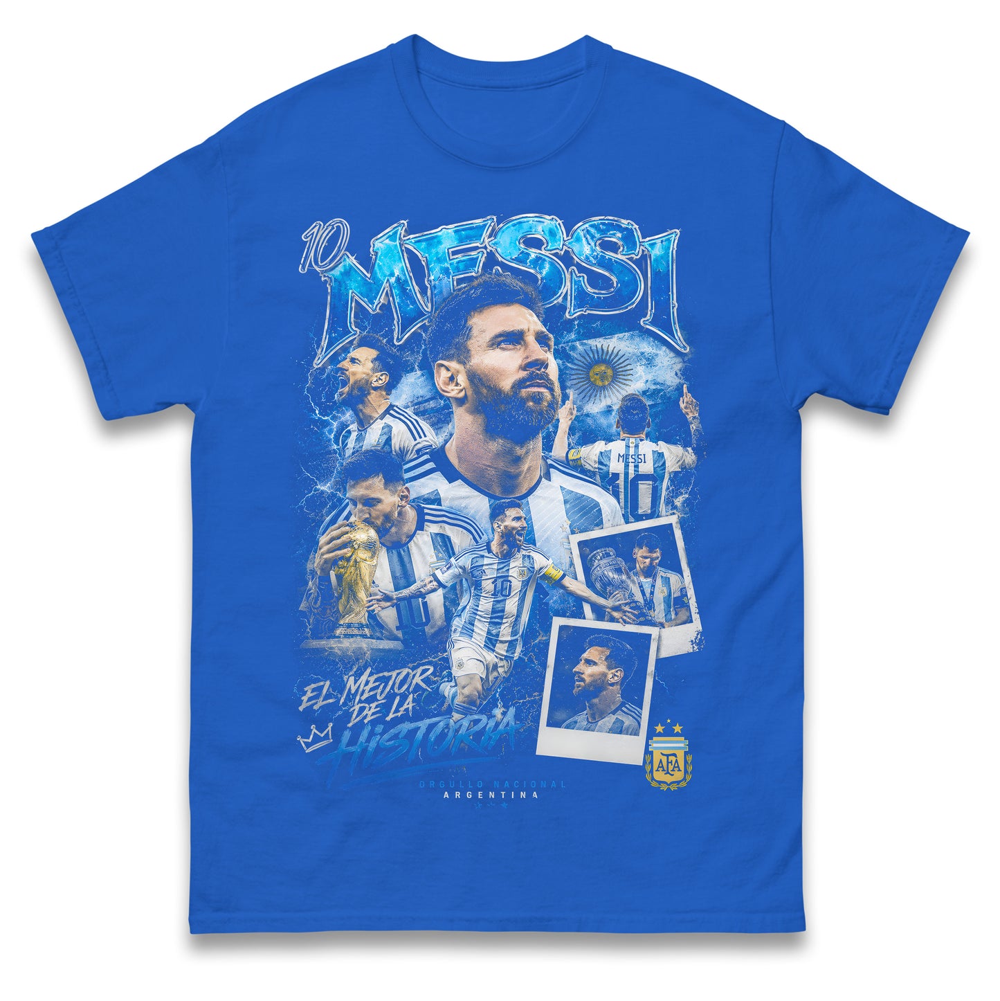 10 Messi Argentina T Shirt