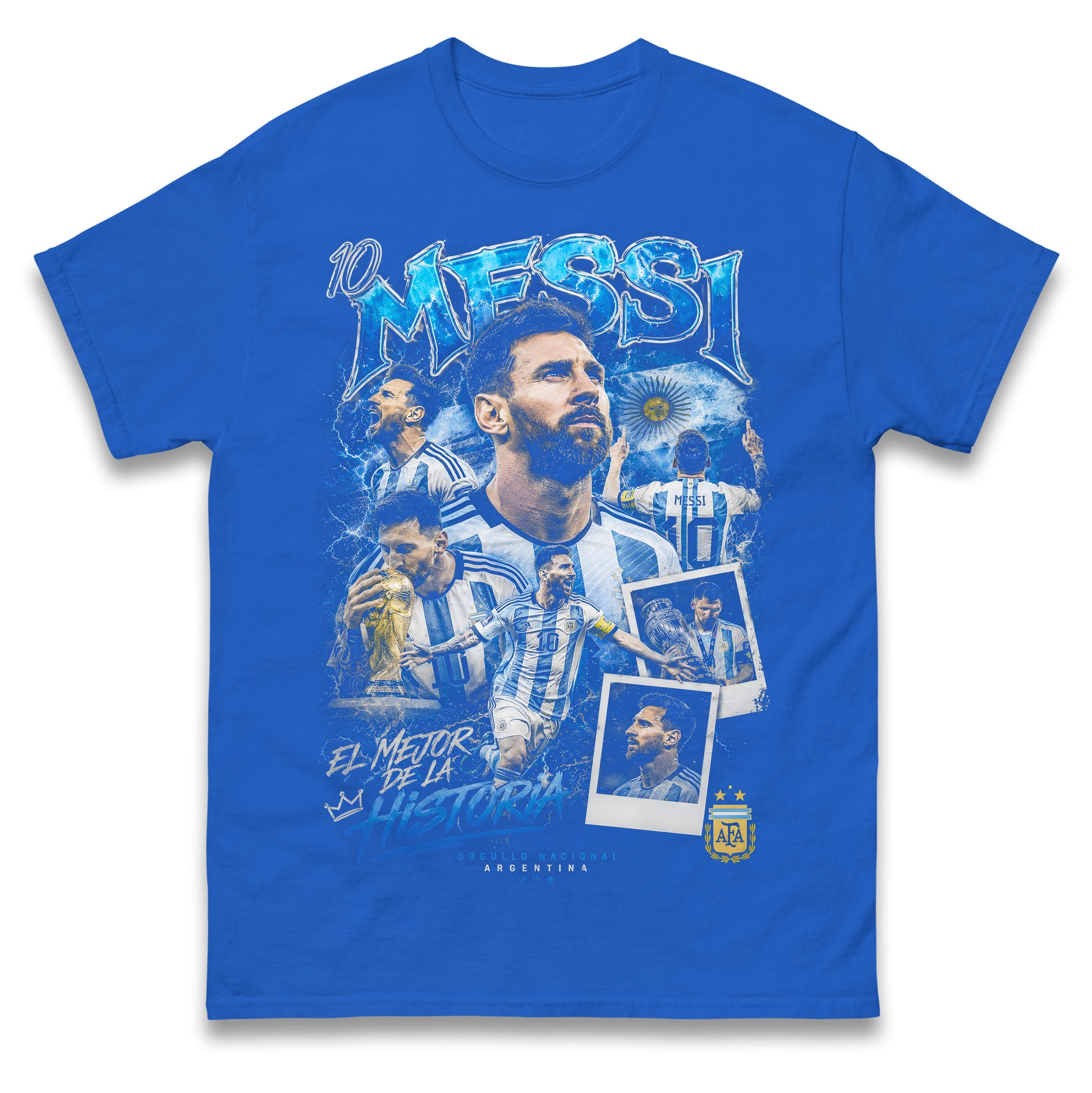 10 Messi Argentina T Shirt