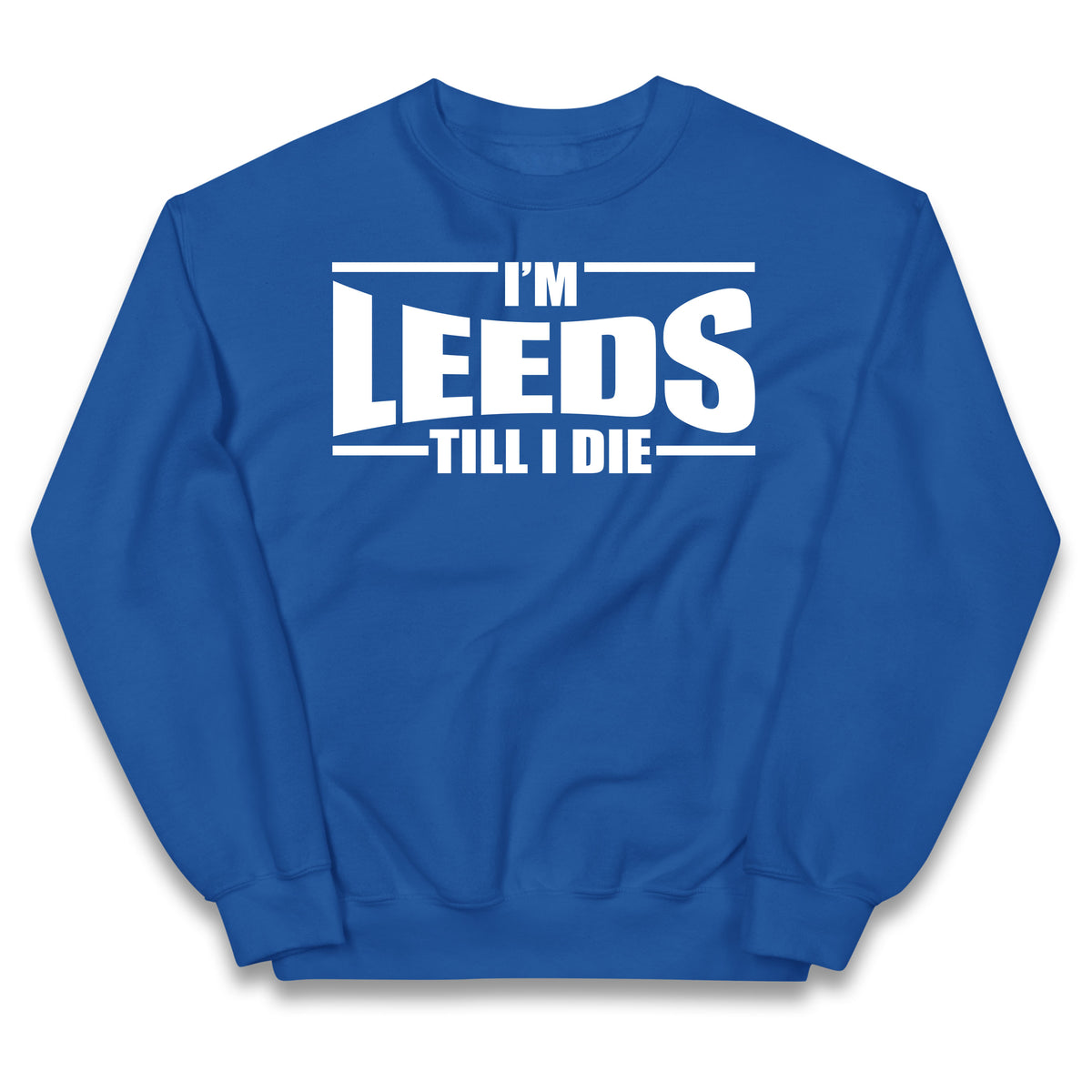 Leeds Till I Die Football Kids Jumper