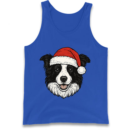 Border Collie Christmas Tank Top