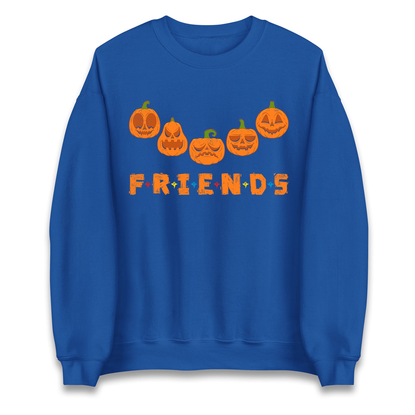 Scary Pumpkins Friends Halloween Sweatshirt
