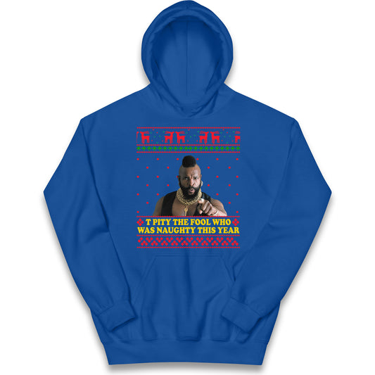 mr t christmas hoodie