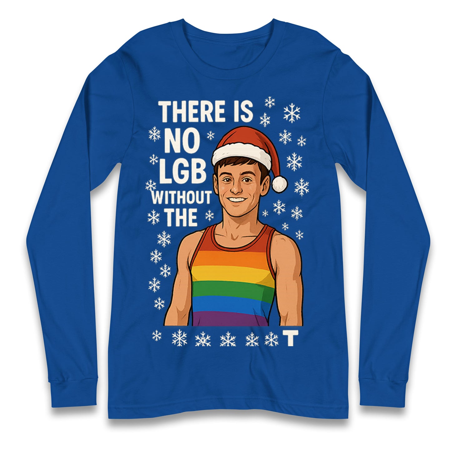 Tom Daley Christmas Longsleeve T Shirt