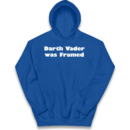 Darth Vader Was Framed 2004 Kids Hoodie