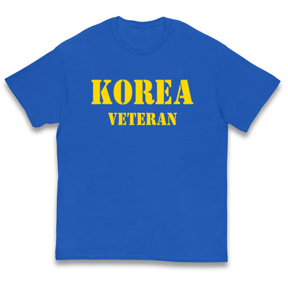 Korea Veteran Kids T Shirt