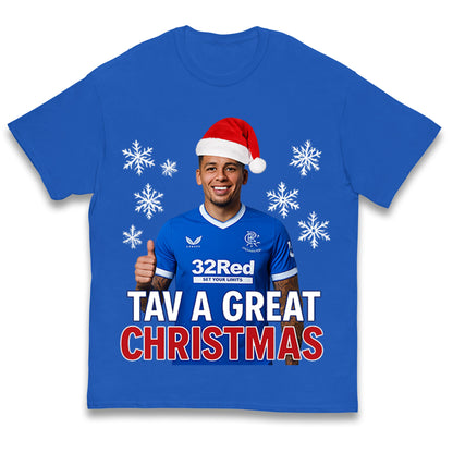 Tav a Great Christmas Rangers Kids T Shirt