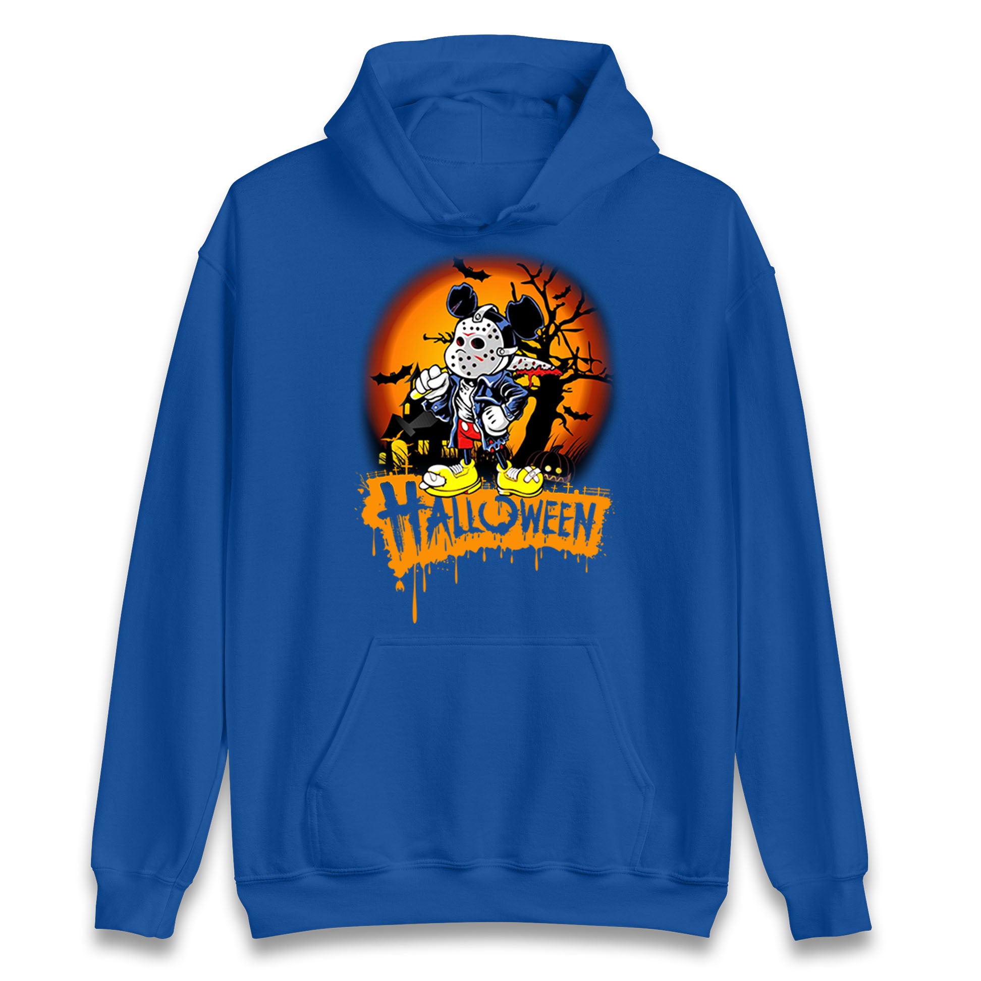 Mickey Mouse Haunted Halloween Hoodie
