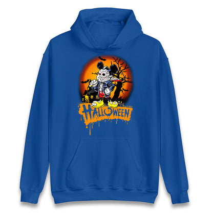 Mickey Mouse Haunted Halloween Hoodie
