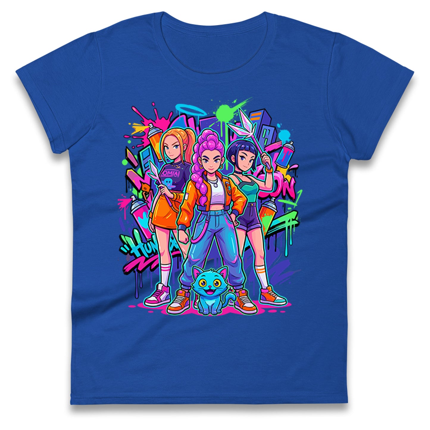 Demon Hunters Ladies T Shirt 