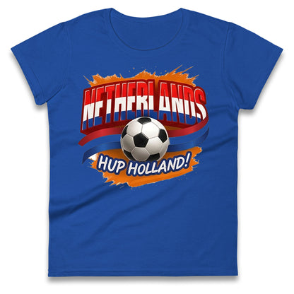 Holland Retro World Cup Ladies T Shirt 