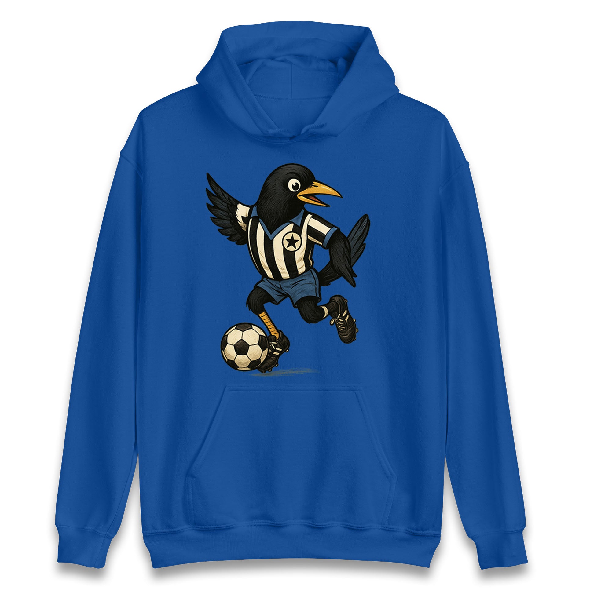 Retro Newcastle United Football Hoodie