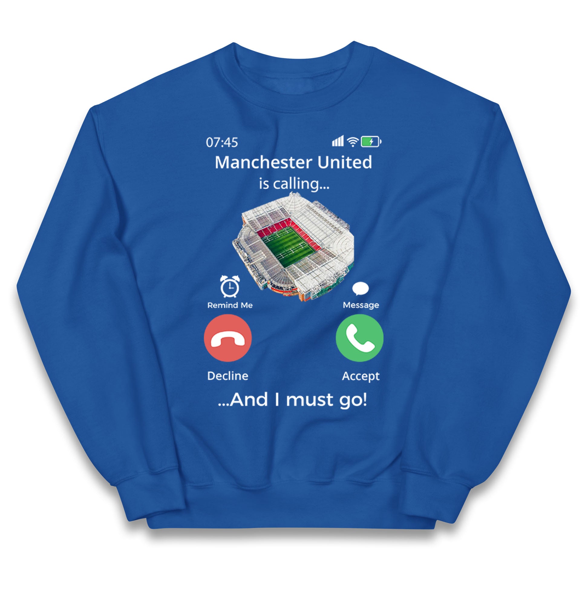 manchester united kids jumper