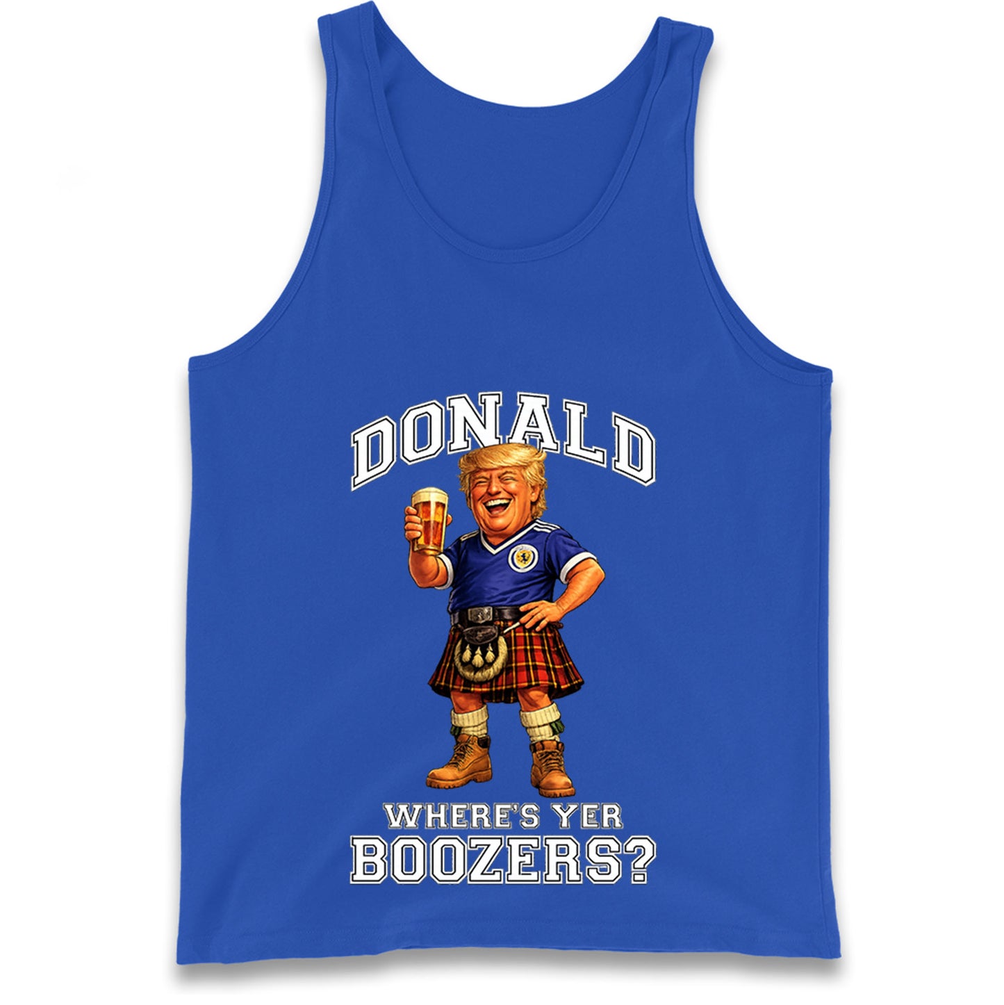 Donald Trump Scotland World Cup Tank Top